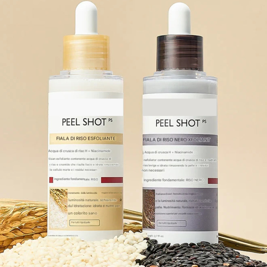 Fiala Esfoliante al Riso Bianco – Peel Shot Glow