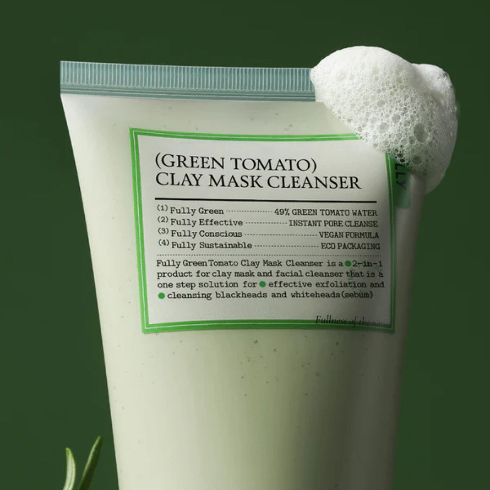 Maschera di Argilla al Pomodoro Verde Duo Purificante