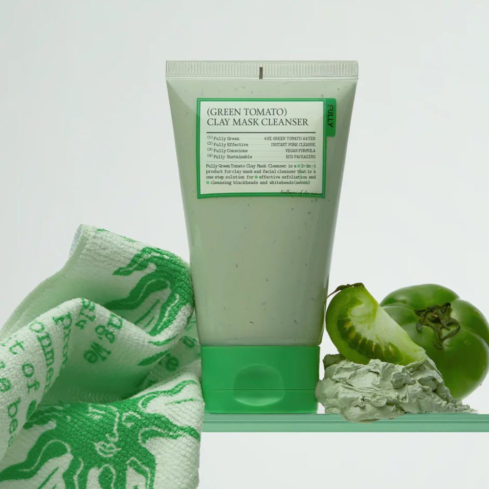 Maschera di Argilla al Pomodoro Verde Duo Purificante